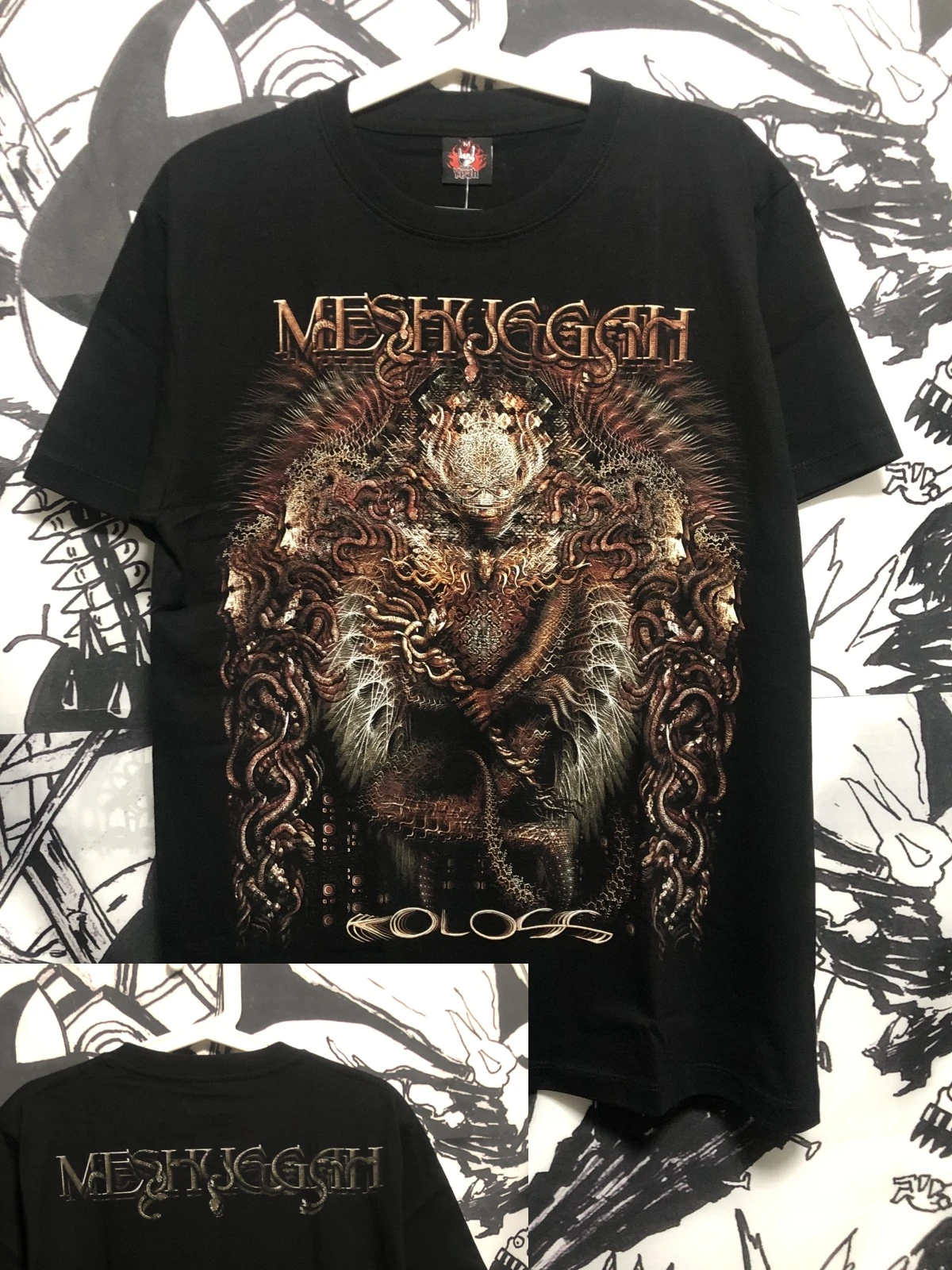 American Pantera Band, High Street Devil, Dark Style Skull Rock, Casual Loose Men’s Short-sleeved T-shirt, Women’s Couple Style – 4 5