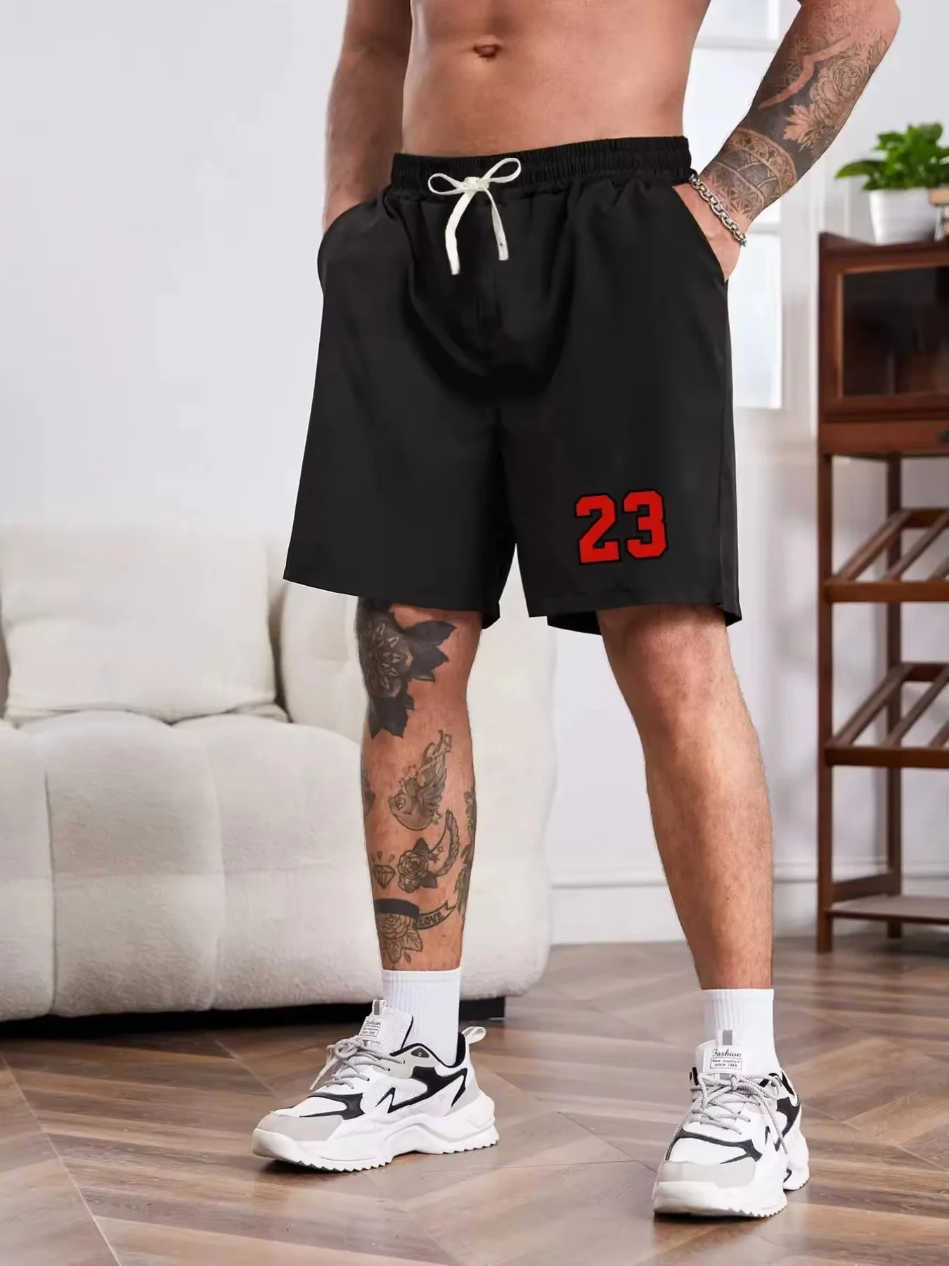2025 summer new motorcycle basketball sports men’s and women’s outdoor daily leisure quick-drying shorts cotton – 1 5