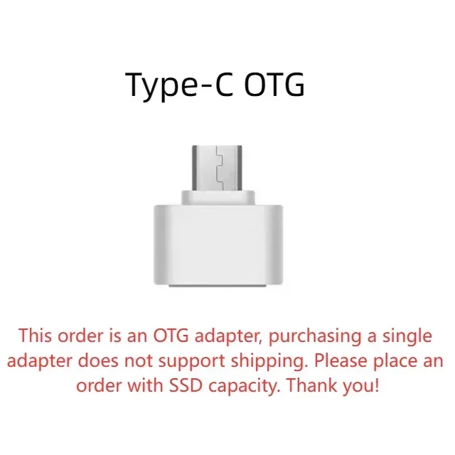 External Hard Drive 1TB Portable SSD 2TB External Solid State Drive USB 3.1/Type-C Hard Disk High-Speed Storage for PC/Mac/Phone – Type-C 3